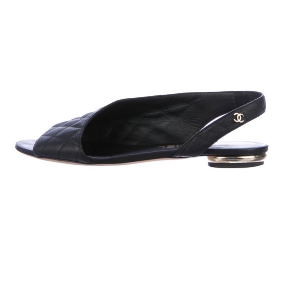 💎CHANEL authentic quilting sandal 7 - Picture 2 of 7